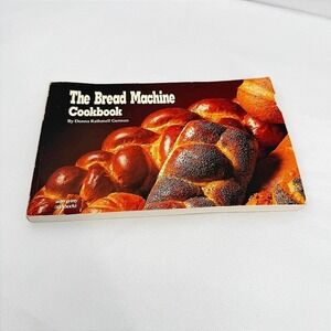 The Bread Machine Cookbook Donna German Vintage Baking Culinary Recipes